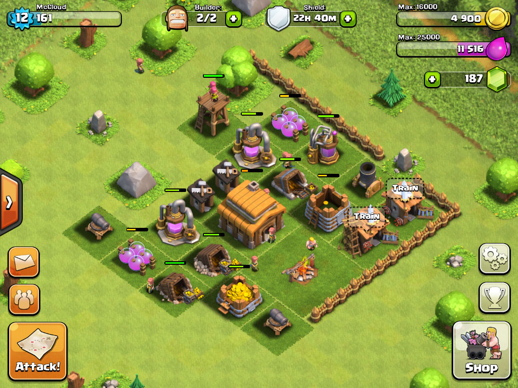 Clash of Clans Starting Base